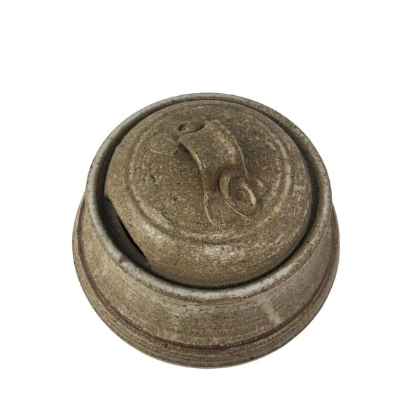 C M Cohen Studio Pottery Tureen Artist Signed 9 1/2" Tall Vintage - Picture 3 of 8